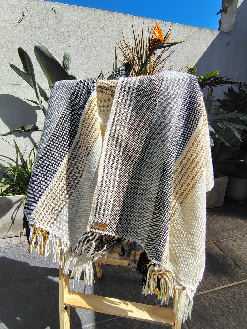 Pashminas tejidas en telar Ollagua artesanales